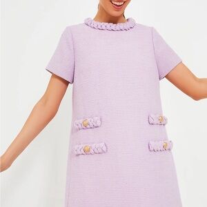 Tuckernuck Lilac Tweed Jackie Dress